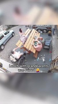 lunch with grandparents was ruined 🤦‍♀️#funny #fails #grandparents