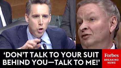 Josh Hawley Goes Absolutely Nuclear On 23andMe CEO, Says He Should Be Sued Into Oblivion