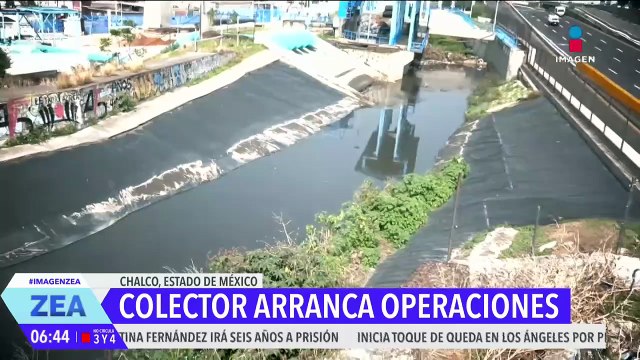 Entra en operaciones el Colector Solidaridad de Chalco, Estado de México