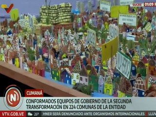 Conforman equipos de gobierno liderados por el Poder Popular organizado en el estado Sucre