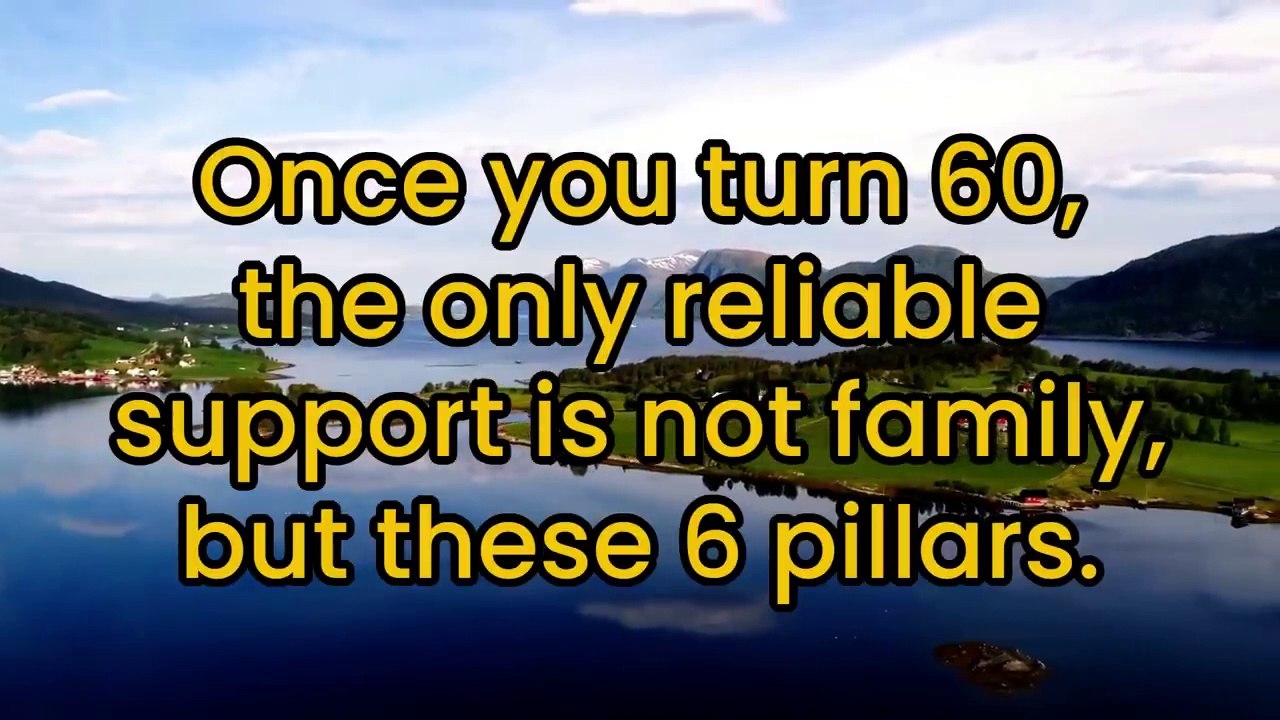 6 Essential Pillars of Support After 60 Stronger Than Family! elderly wisdom, old age, senior