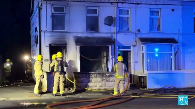 Manifestantes en Irlanda del Norte protestan por presunto caso de agresión sexual