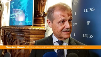 Massolo "Importante quantificare il rischio per aziende e istituzioni"