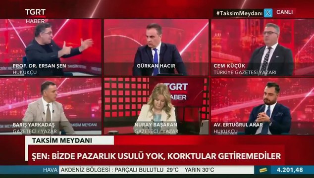 Cem Küçük ile Ersan Şen canlı yayında birbirine girdi: Bana saçma sapan örnekler verme