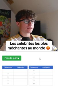 Les célébrités les plus méchantes au monde 🌍 #célébrités #celebrites #pourtoi #classement