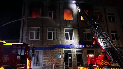 Al menos 3 muertos y 60 heridos en un nuevo ataque ruso contra Járkov