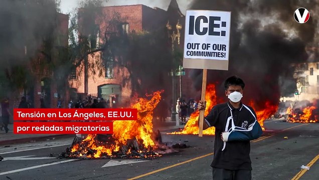 Tensión en Los Ángeles por redadas migratorias