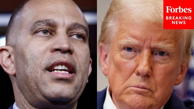 Hakeem Jeffries Slams GOP Colleagues Over 'Unwillingness' To 'Stand Up' To Trump And Musk Over Cuts
