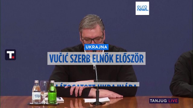 Először látogatott hivatalos úton Ukrajnába a szerb elnök