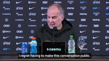 Bielsa launches scathing rant at disabled journalist