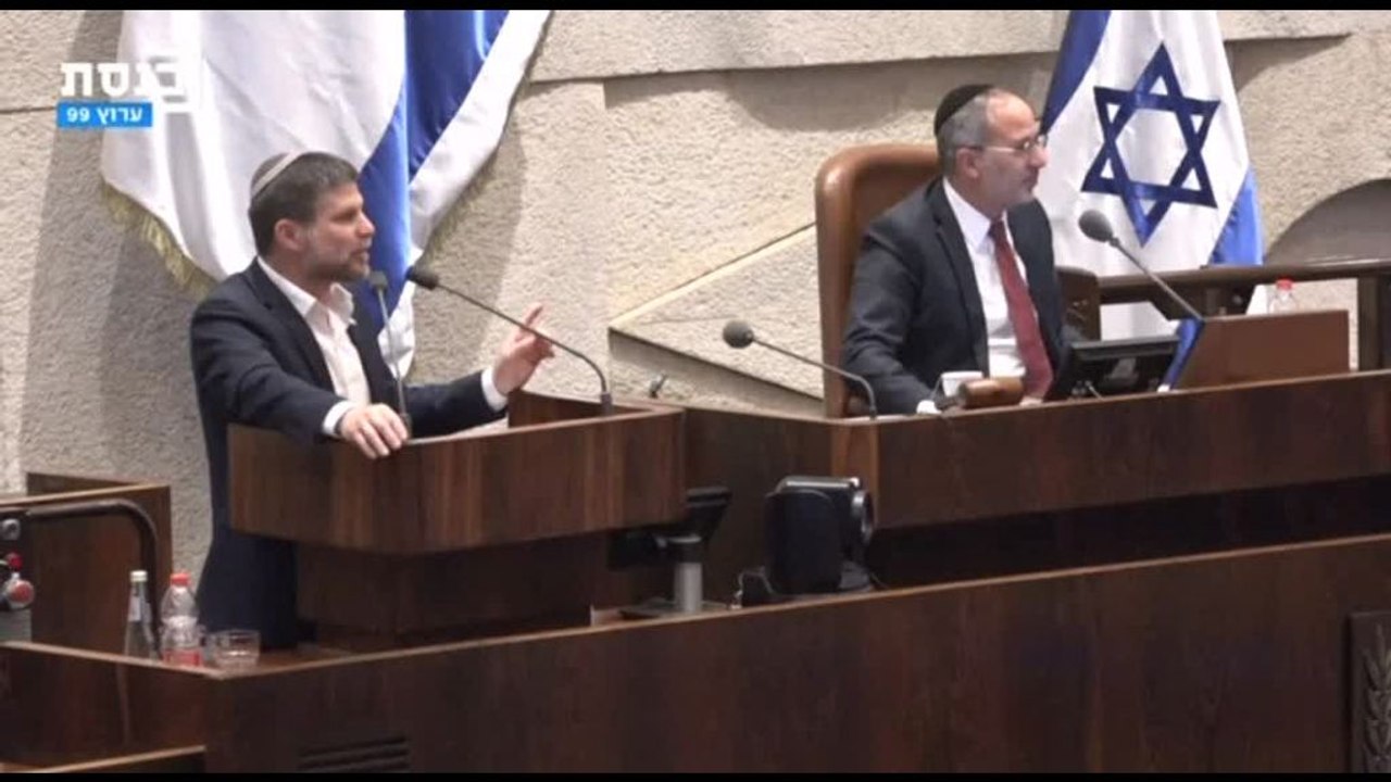 Smotrich alla Knesset: "Elezioni in guerra portano alla sconfitta"