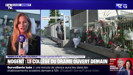 Surveillante tuée à Nogent: le collège Françoise Dolto sera ouvert ce jeudi