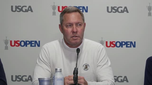 GOLF: U.S. Open: USGA news conference (Whan, Bodenhamer)
