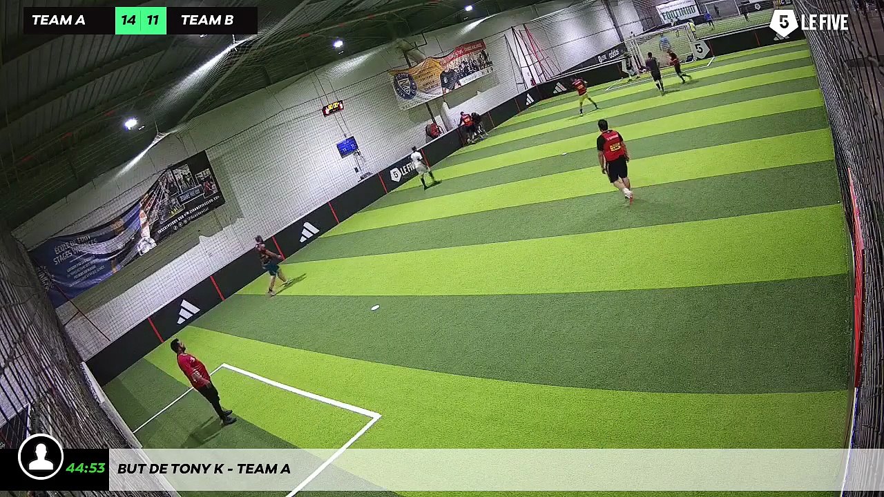 But de Tony K - Team A