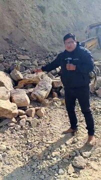 Operativo de desbloqueo en la carretera Cochabamba - Oruro