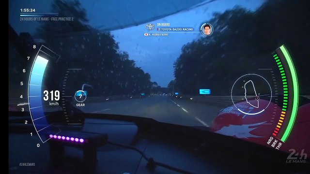 24H Mans 2025 FP2 Kobayashi Onboard