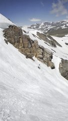 Veronica Paulsen skiing Beartooth Basin