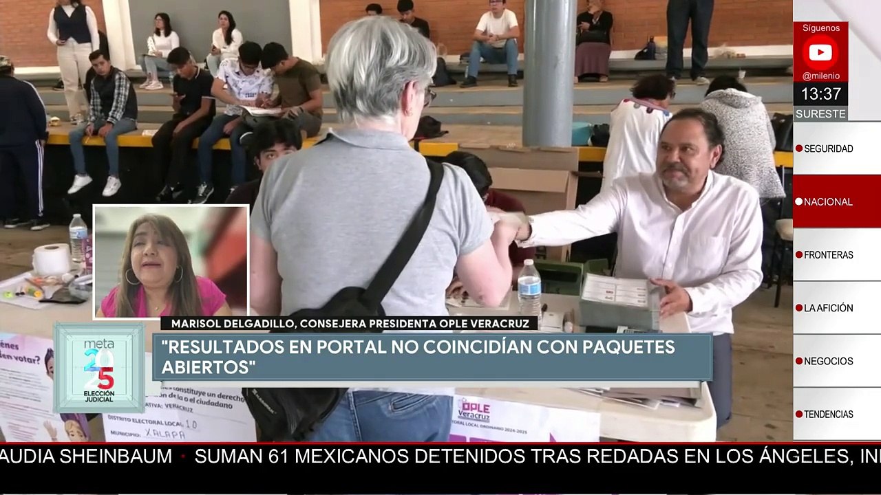 Señalan irregularidades en el conteo de votos en Veracruz; Marisol Delgadillo nos habla de ello