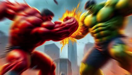 Is Red Hulk stronger than Hulk