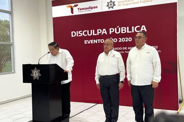 SSP Tamaulipas ofrece disculpa pública por desaparición forzada en 2020