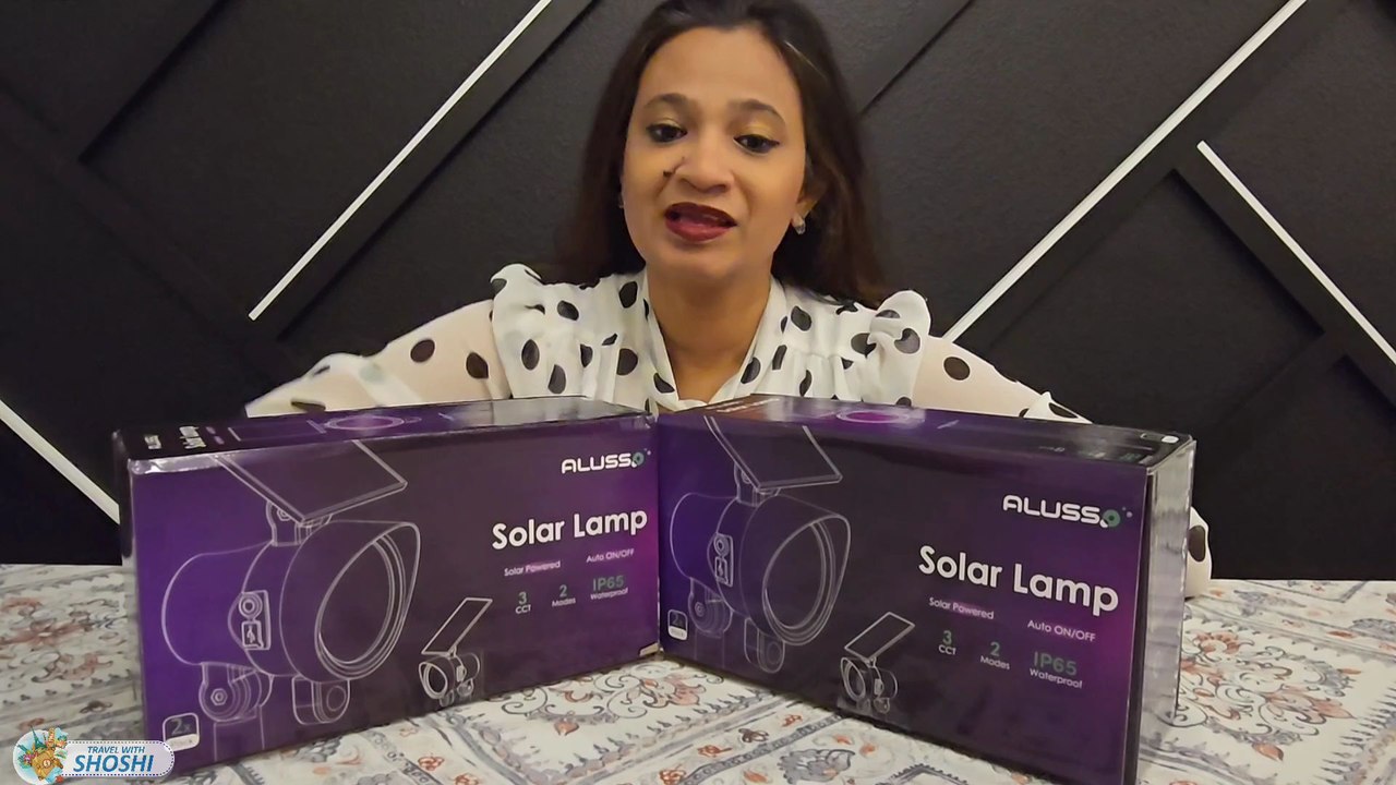 Alusso Solar Garden Light Unboxing, Setup and Review | Amazon Solar outdoor landscape lights Review #alusso #solarlights #solarlamp #solaroutdoorlights #solargardenlights #led #home #lighting #decor #solar #landscaping #motionlights #solarpanel