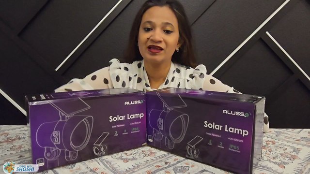 Alusso Solar Garden Light Unboxing, Setup and Review | Amazon Solar outdoor landscape lights Review #alusso #solarlights #solarlamp #solaroutdoorlights #solargardenlights #led #home #lighting #decor #solar #landscaping #motionlights #solarpanel