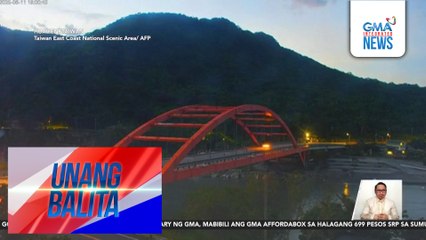 Taiwan, niyanig ng magnitude 5.9 na lindol | Unang Balita