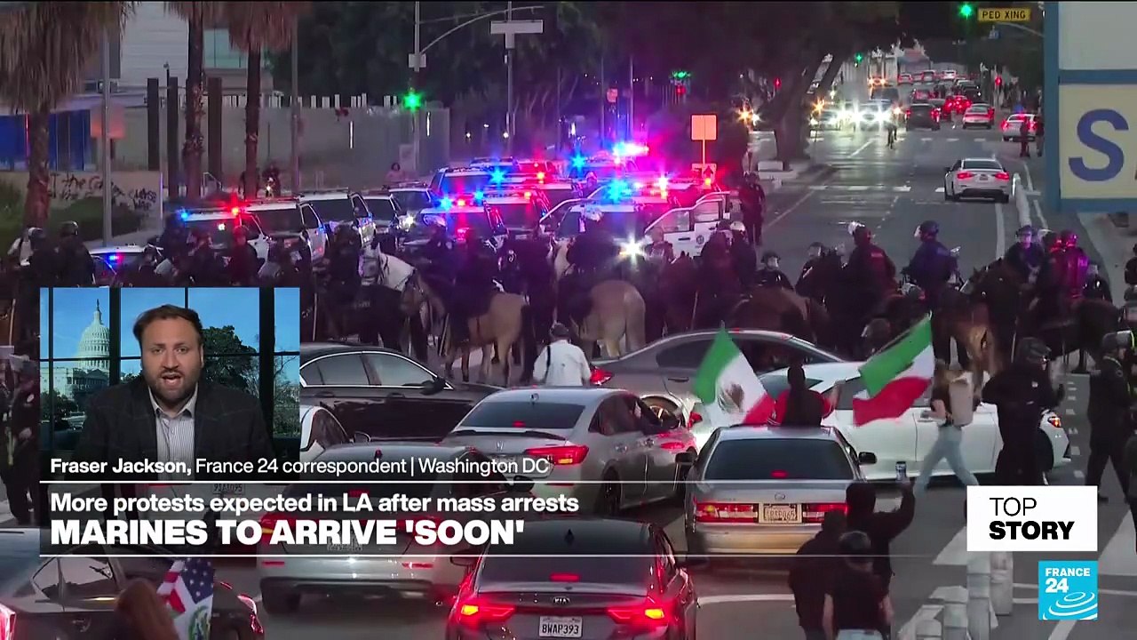 'Manufactured crisis of the nation: Trump depicting Los Angeles protests as an existential fight'