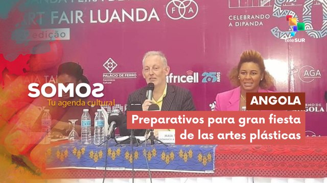 Preparativos para gran fiesta de las artes plásticas en Angola SOMOS 11-06-2025