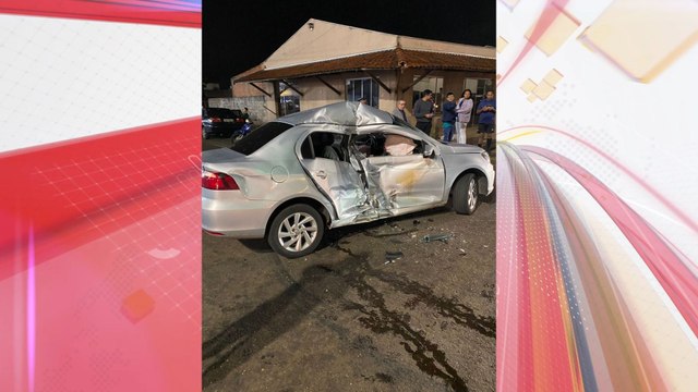 Vídeo mostra acidente que feriu motociclista em Arapongas; assista