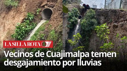 Barranca Ayozapan crece cada año: familias en Cuajimalpa en riesgo por obra inconclusa