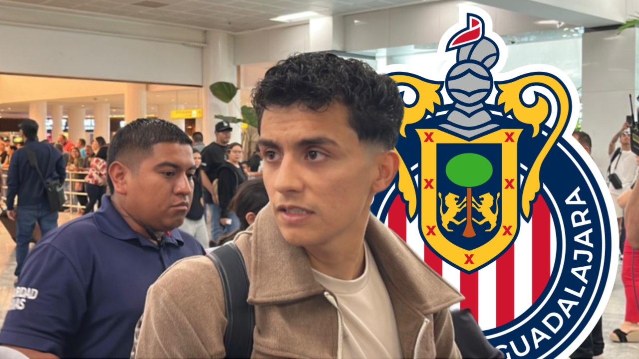 Richy Ledezma llega a Guadalajara para reportar como refuerzo de Chivas para el Apertura 2025