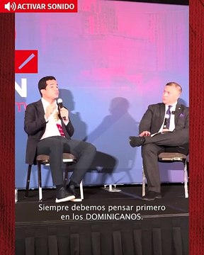 Omar Fernández defiende en EE.UU. derecho de República Dominicana a