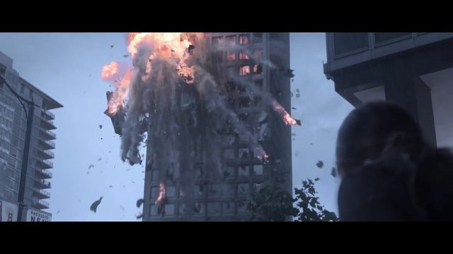 Godzilla (2014) 4K - Chaos in Chinatown Scene | Movieclips