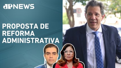 Fernando Haddad promete cortar altos salários públicos; Dora Kramer e Vilela comentam
