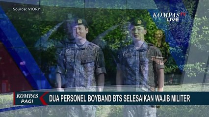 Jungkook-Jimin BTS Rampung Wamil, Beri Hormat Disambut Riuh Suara ARMY