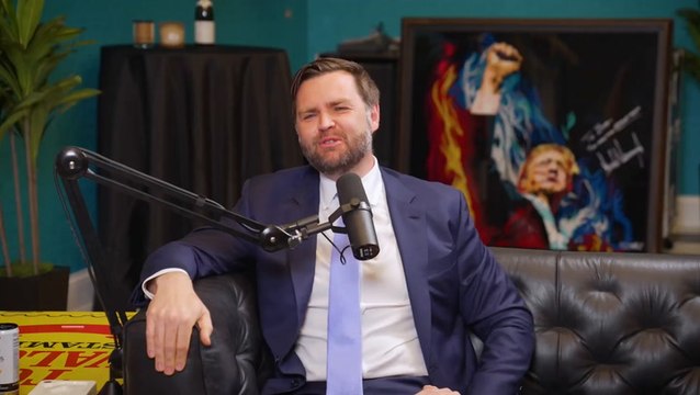 JD Vance joking with podcaster about Frederick Douglass being gay