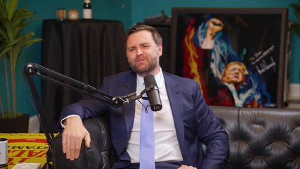 JD Vance joking with podcaster about Frederick Douglass being gay