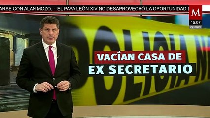 Desalojan casa de Carlos Maldonado, exsecretario de finanzas de Michoacán, acusado de desvío