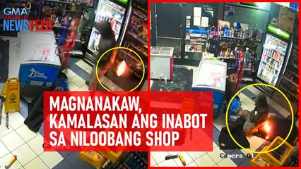 Magnanakaw, kamalasan ang inabot sa niloobang shop | GMA Integrated Newsfeed