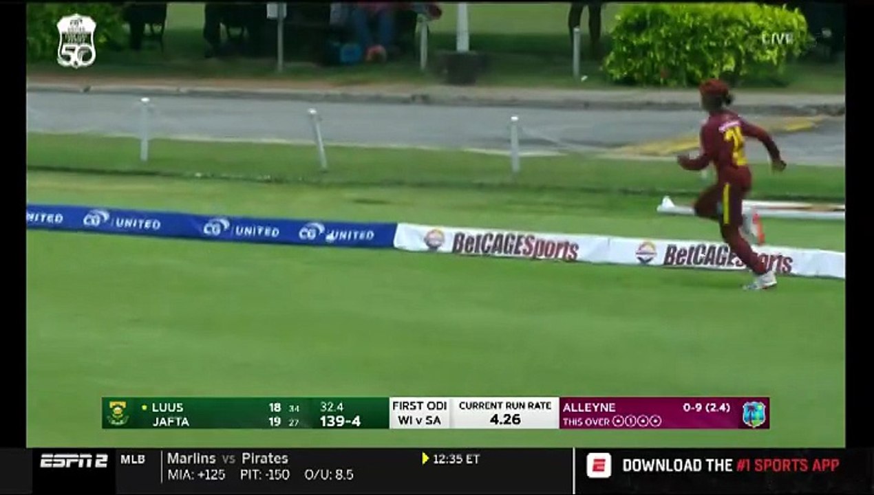 WI VS SA 1ST WOMEN'S ODI
