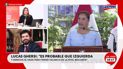 Lucas Ghersi sobre carta de Cabani a Boluarte: “La presidenta está blindada como acusada”