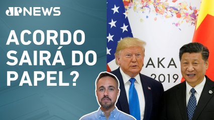 Will Castro Alves analisa acordo comercial entre Estados Unidos e China: “Na prática não é tão simples”