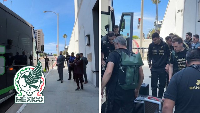 Selección Mexicana llega en silencio total a Los Ángeles en medio de las redadas de Donald Trump