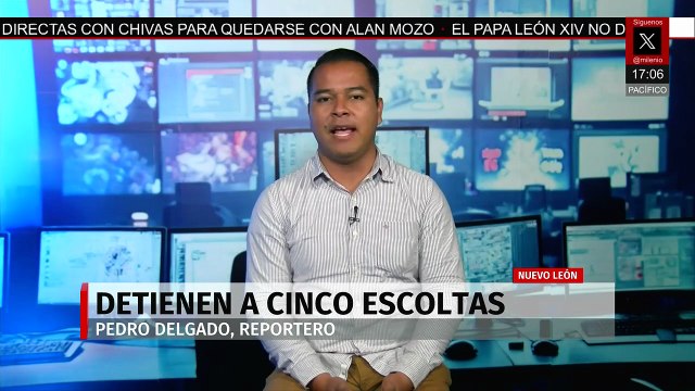 Detienen a 5 escoltas de mandos policiacos de Linares, Nuevo León