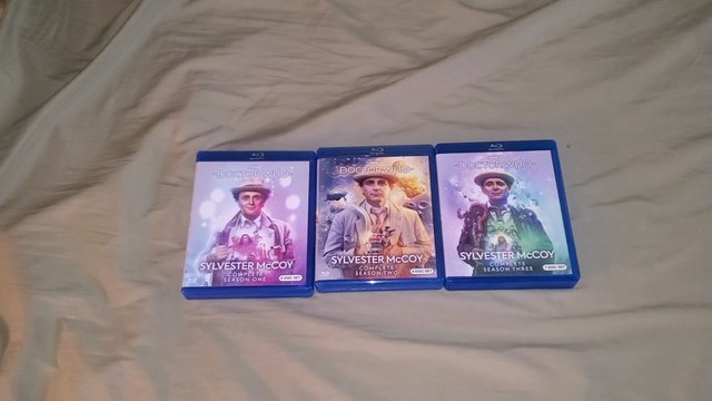Doctor Who Classic: Sylvester McCoy Era Blu-Ray Unboxings