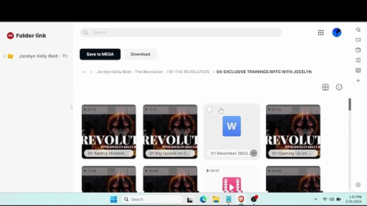 Jocelyn Kelly Reid – The Revolution - Made with Clipchamp