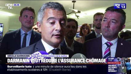 "Diviser par deux": Gérald Darmanin veut réduire l'assurance-chômage