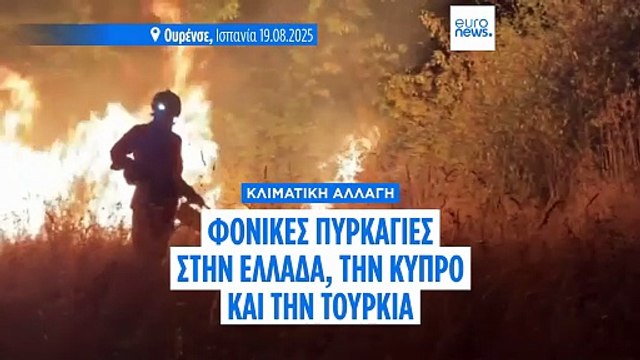 Οι θανατηφόρες πυρκαγιές στη νότια Ευρώπη συνδέονται με την κλιματική κρίση, σύμφωνα με τους επιστήμονες