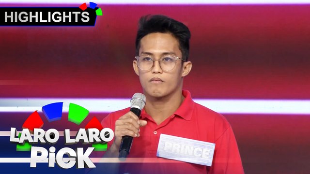 Masagot kaya ni Prince ng jackpot question sa Laro Laro Pick? | It’s Showtime